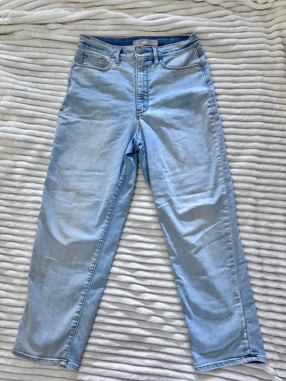 Athleta High-Waist Straight-Leg Jeans